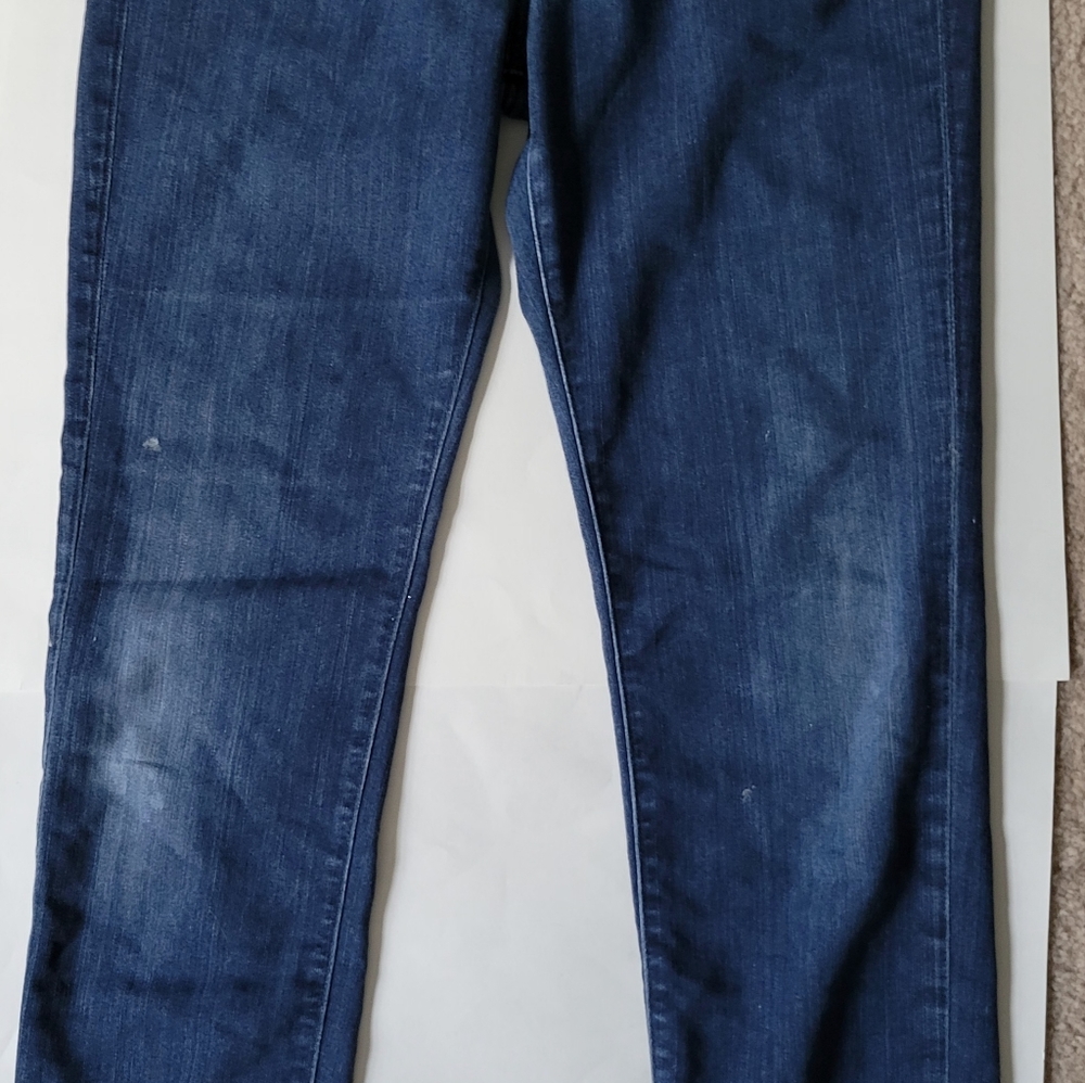 AG Adriano Goldschmied  The Stevie Mid rise Slim Straight Leg Size 32R - Picture 2 of 12